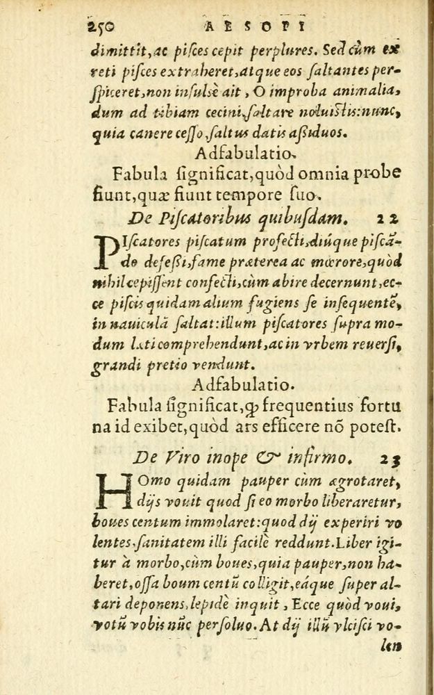Scan 0256 of Aesopi Phrigis Et Aliorvm Fabvlae