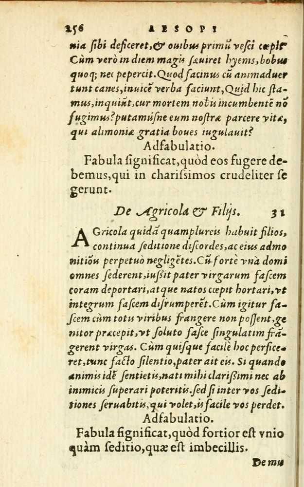 Scan 0262 of Aesopi Phrigis Et Aliorvm Fabvlae