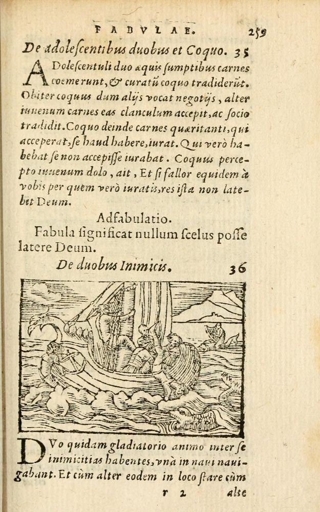 Scan 0265 of Aesopi Phrigis Et Aliorvm Fabvlae