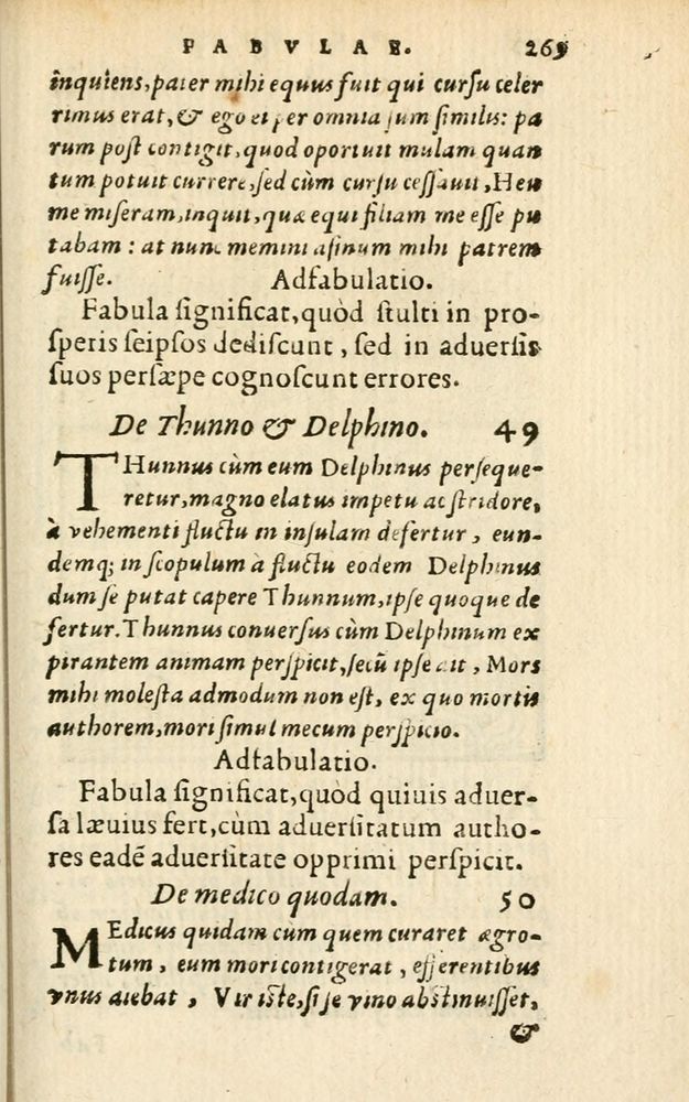Scan 0275 of Aesopi Phrigis Et Aliorvm Fabvlae