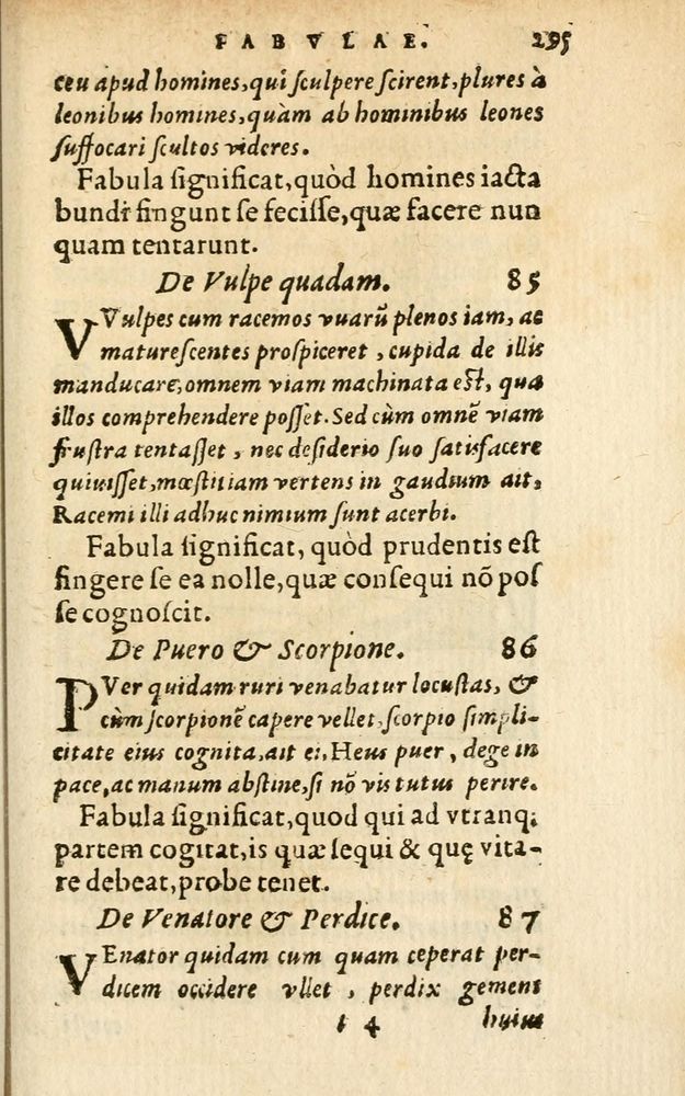 Scan 0301 of Aesopi Phrigis Et Aliorvm Fabvlae