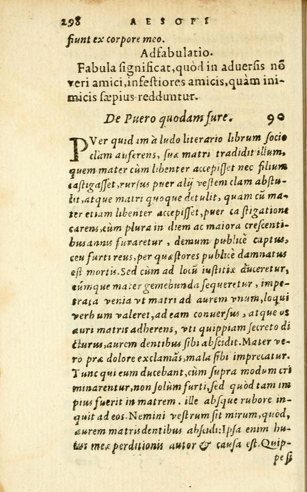 Scan 0304 of Aesopi Phrigis Et Aliorvm Fabvlae