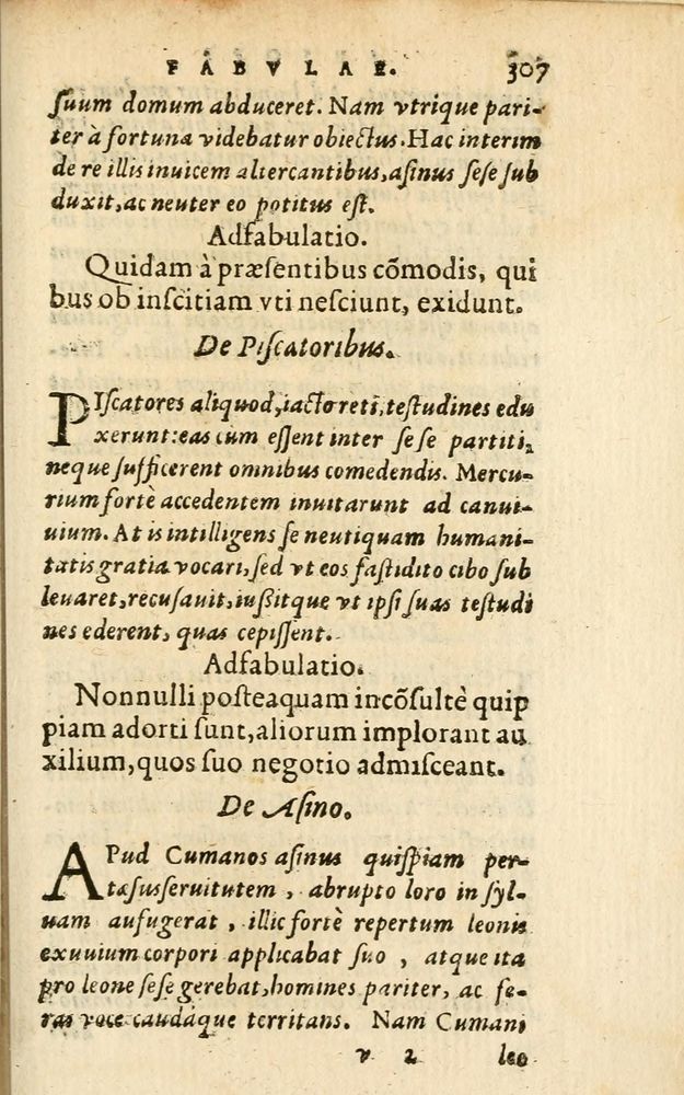 Scan 0313 of Aesopi Phrigis Et Aliorvm Fabvlae