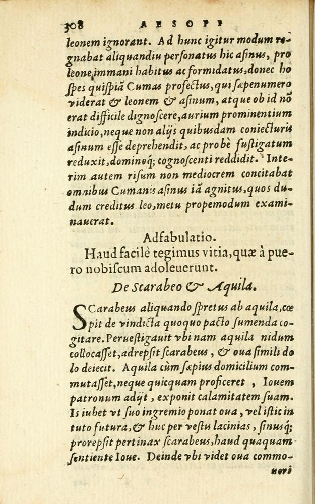 Scan 0314 of Aesopi Phrigis Et Aliorvm Fabvlae