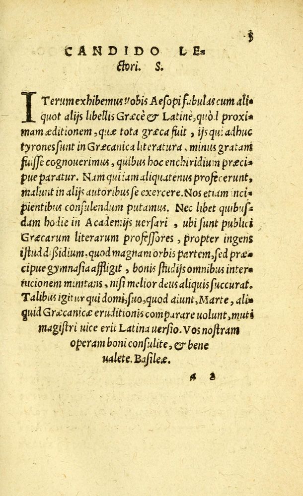 Scan 0011 of Aesopi Phrygis fabvlæ Graece et Latine