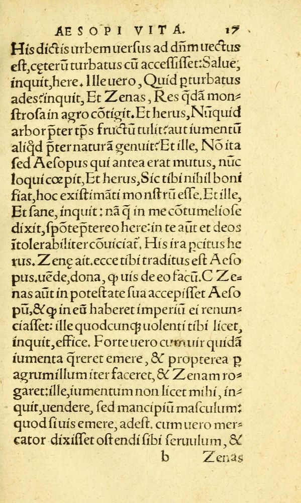 Scan 0025 of Aesopi Phrygis fabvlæ Graece et Latine