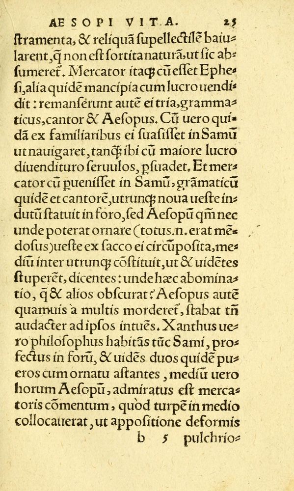 Scan 0033 of Aesopi Phrygis fabvlæ Graece et Latine