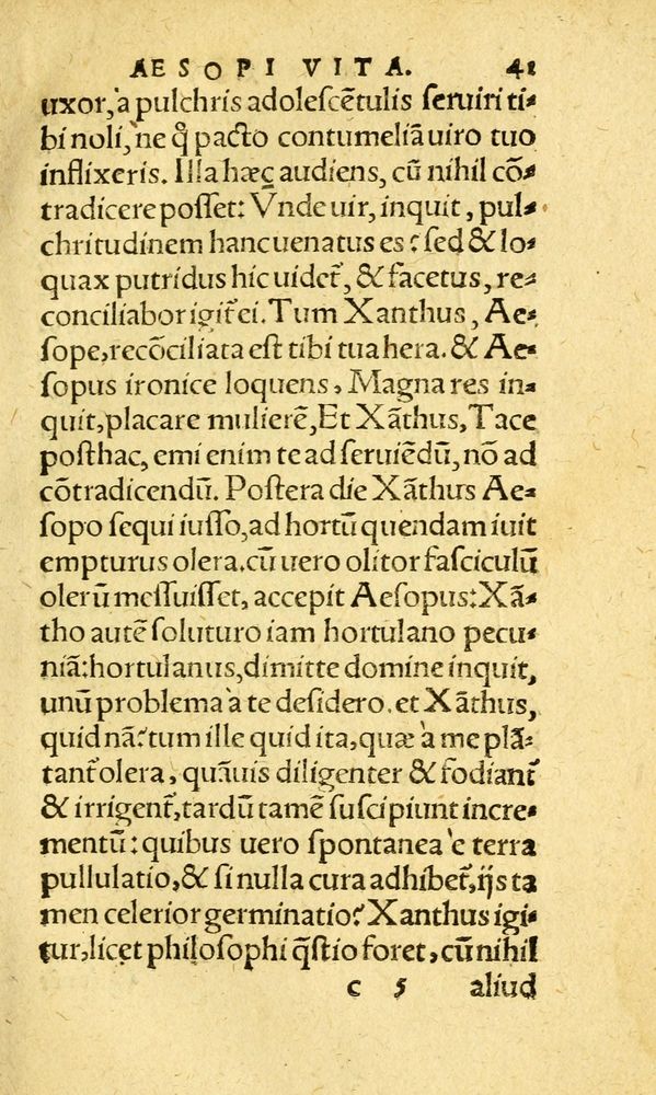 Scan 0049 of Aesopi Phrygis fabvlæ Graece et Latine