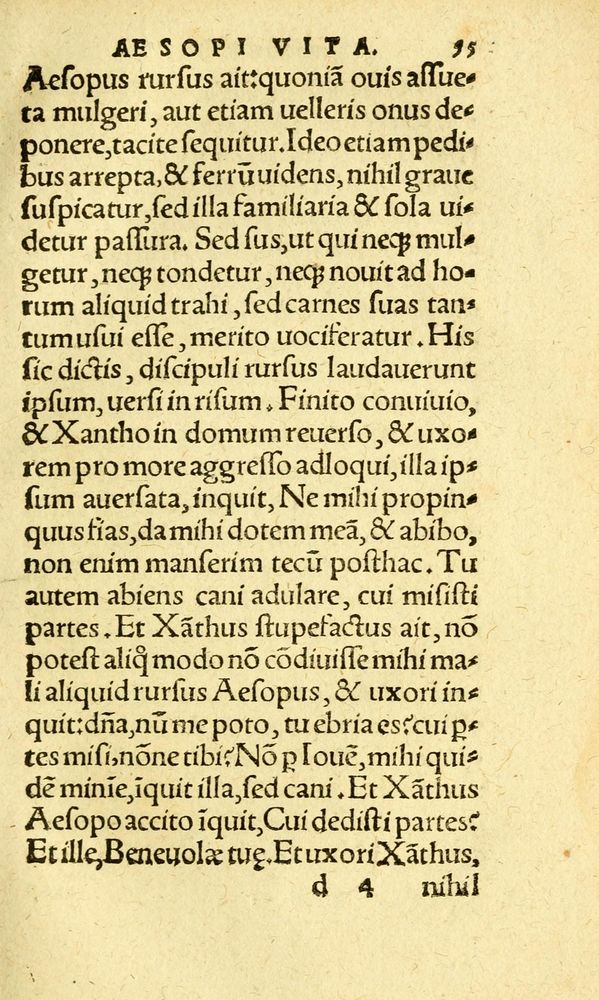 Scan 0063 of Aesopi Phrygis fabvlæ Graece et Latine