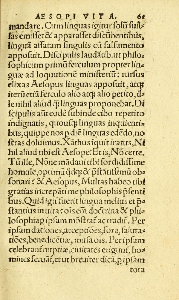 Scan 0069 of Aesopi Phrygis fabvlæ Graece et Latine