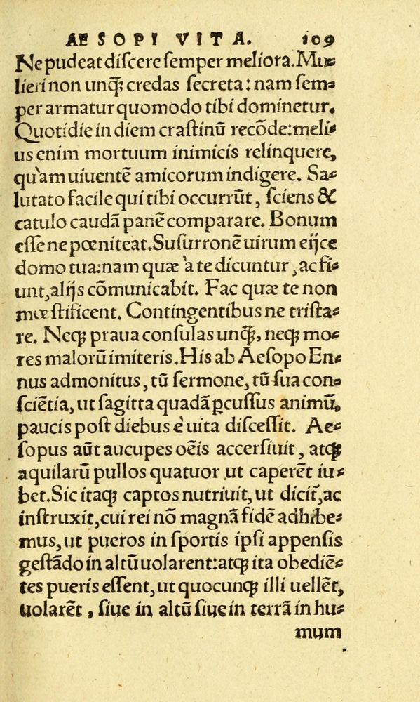 Scan 0117 of Aesopi Phrygis fabvlæ Graece et Latine