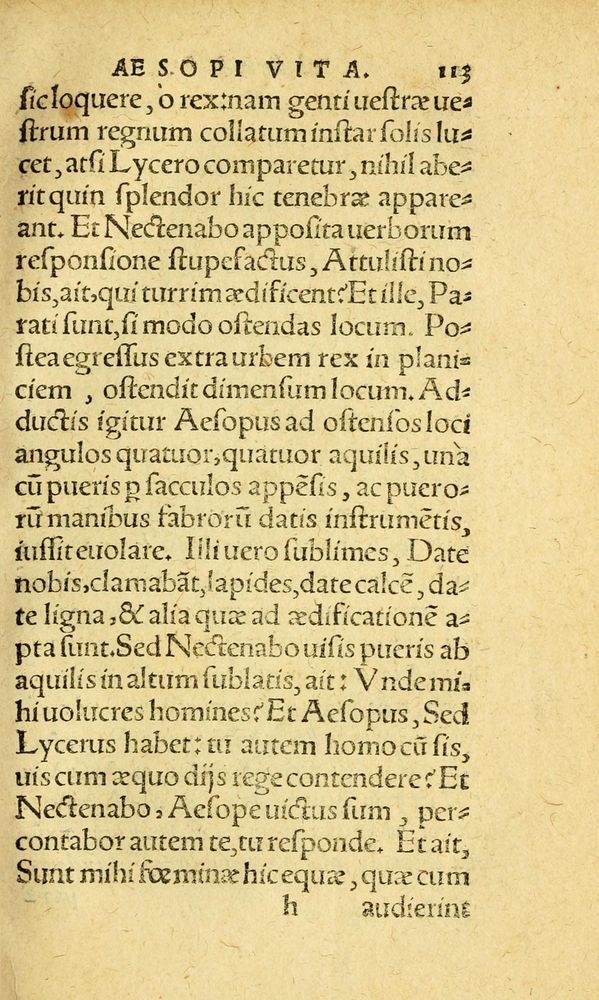 Scan 0121 of Aesopi Phrygis fabvlæ Graece et Latine