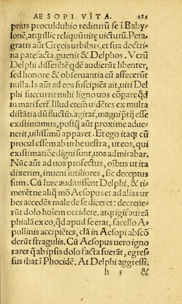 Scan 0129 of Aesopi Phrygis fabvlæ Graece et Latine