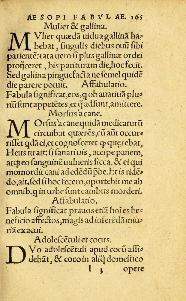 Scan 0173 of Aesopi Phrygis fabvlæ Graece et Latine