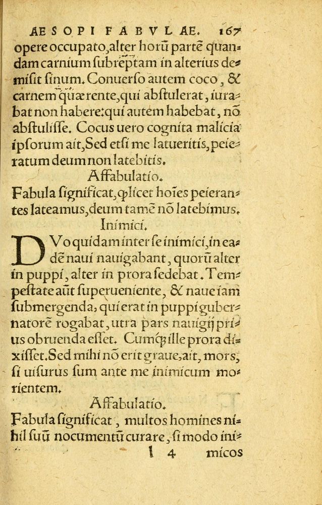 Scan 0175 of Aesopi Phrygis fabvlæ Graece et Latine