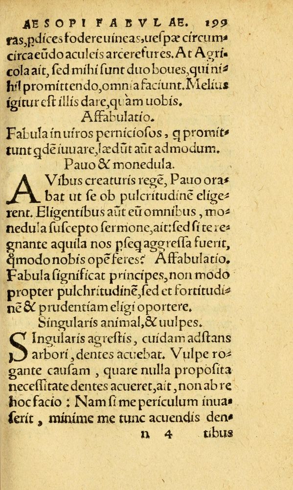 Scan 0207 of Aesopi Phrygis fabvlæ Graece et Latine