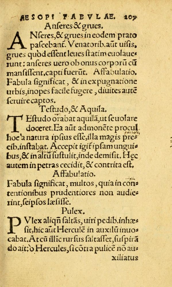 Scan 0215 of Aesopi Phrygis fabvlæ Graece et Latine