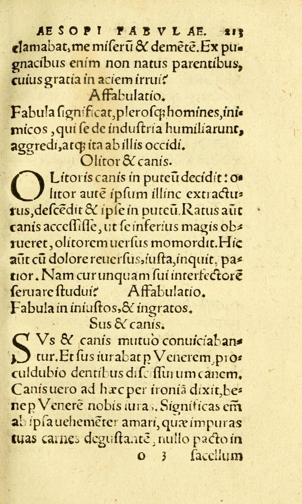 Scan 0221 of Aesopi Phrygis fabvlæ Graece et Latine