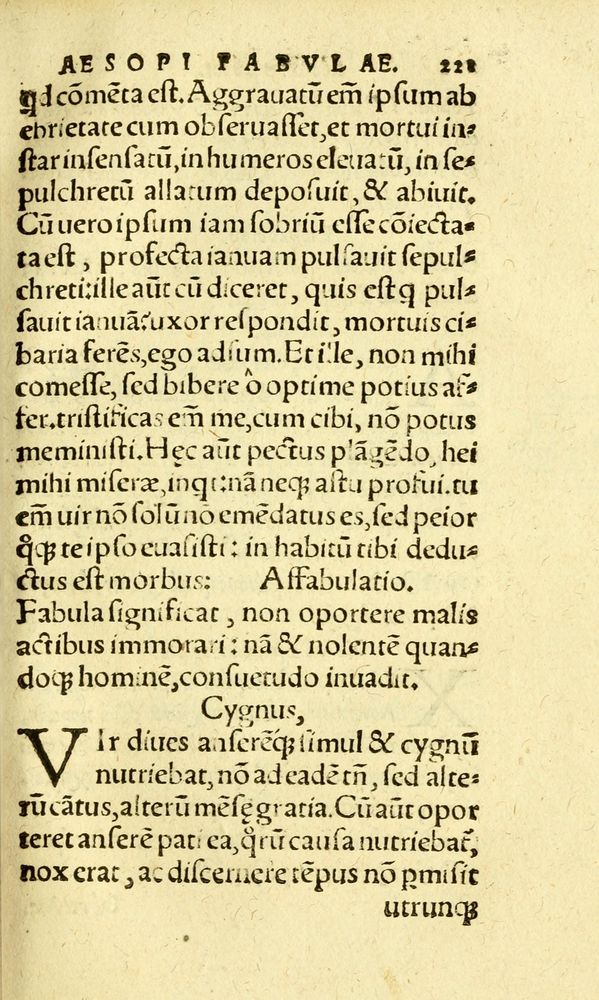 Scan 0229 of Aesopi Phrygis fabvlæ Graece et Latine
