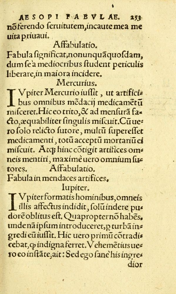 Scan 0261 of Aesopi Phrygis fabvlæ Graece et Latine