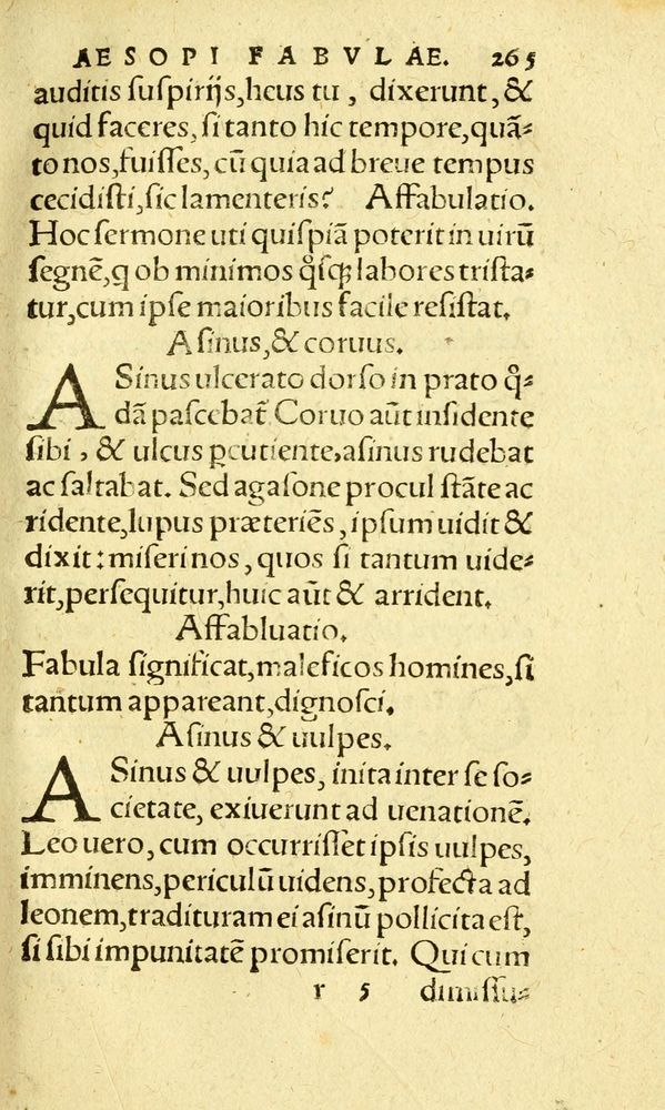 Scan 0273 of Aesopi Phrygis fabvlæ Graece et Latine