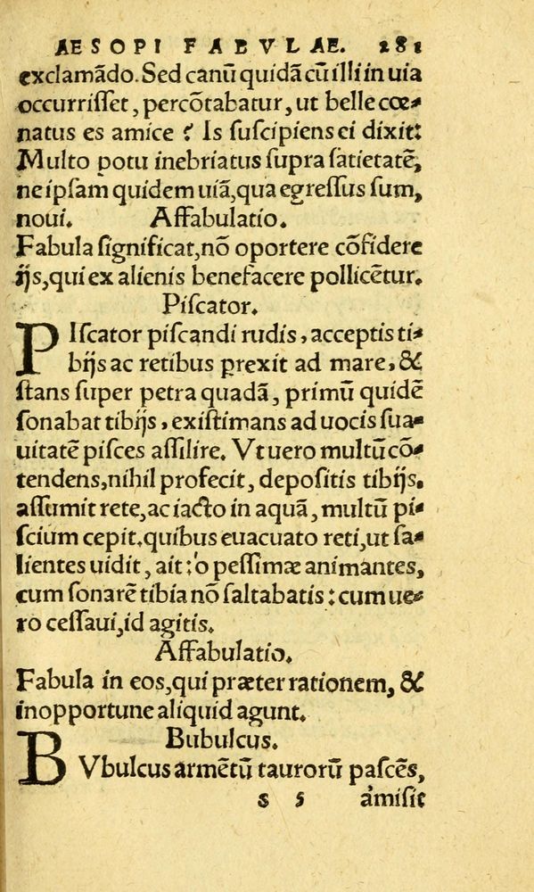 Scan 0289 of Aesopi Phrygis fabvlæ Graece et Latine