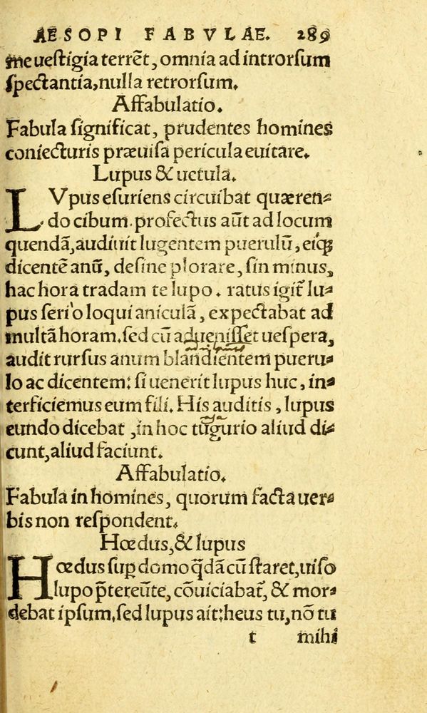 Scan 0297 of Aesopi Phrygis fabvlæ Graece et Latine