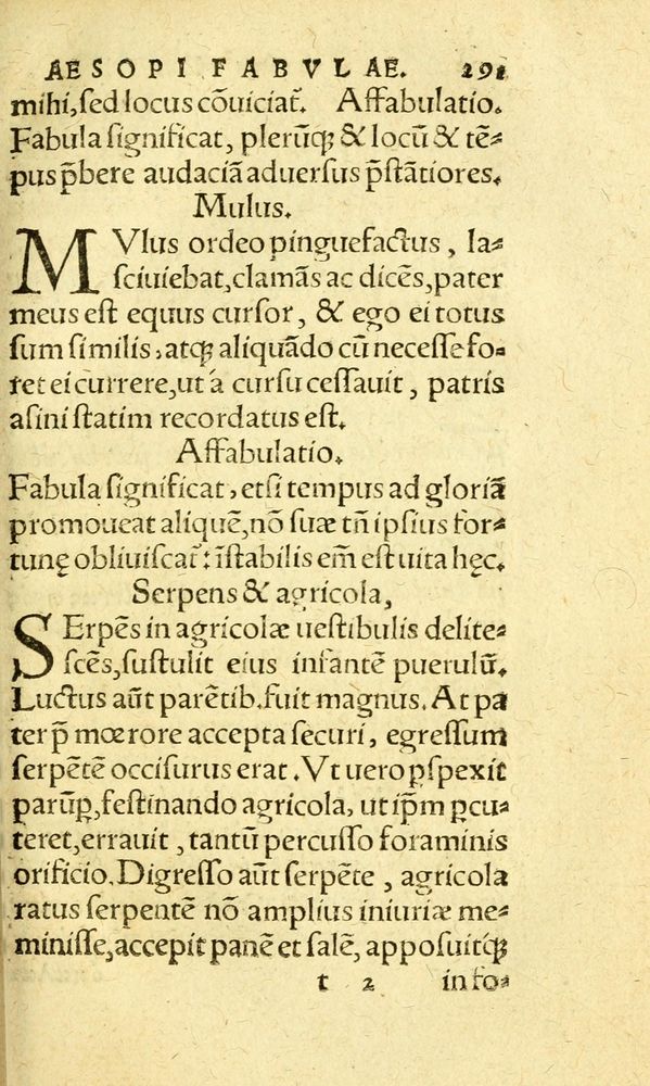 Scan 0299 of Aesopi Phrygis fabvlæ Graece et Latine