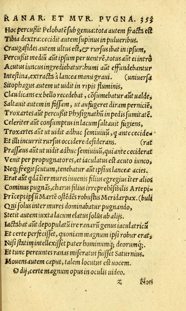 Scan 0361 of Aesopi Phrygis fabvlæ Graece et Latine