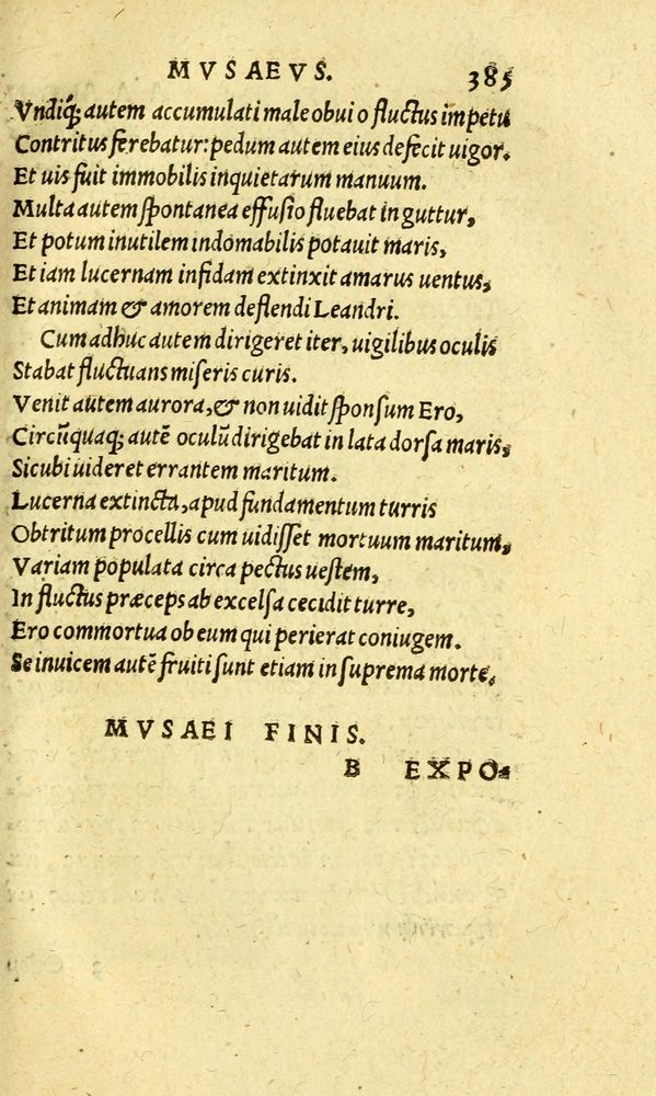 Scan 0393 of Aesopi Phrygis fabvlæ Graece et Latine
