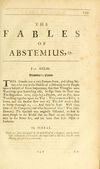 Thumbnail 0279 of Fables of Æsop, and other eminent mythologists