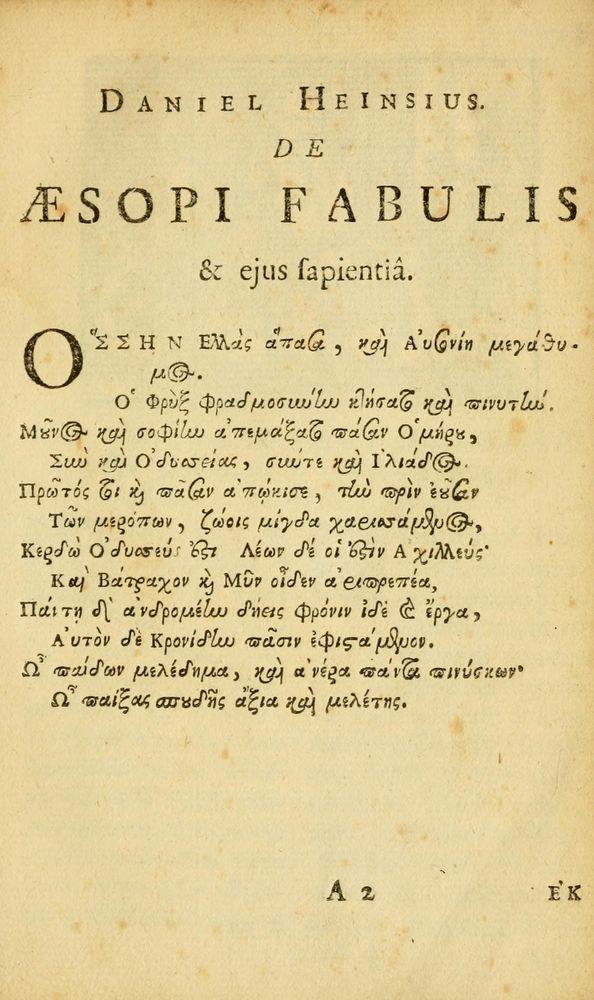 Scan 0005 of Fabulæ Æsopi