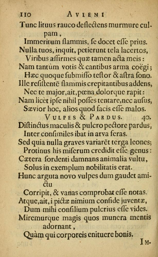 Scan 0114 of Fabulæ Æsopi Graecè & Latinè, nunc denuo selectæ