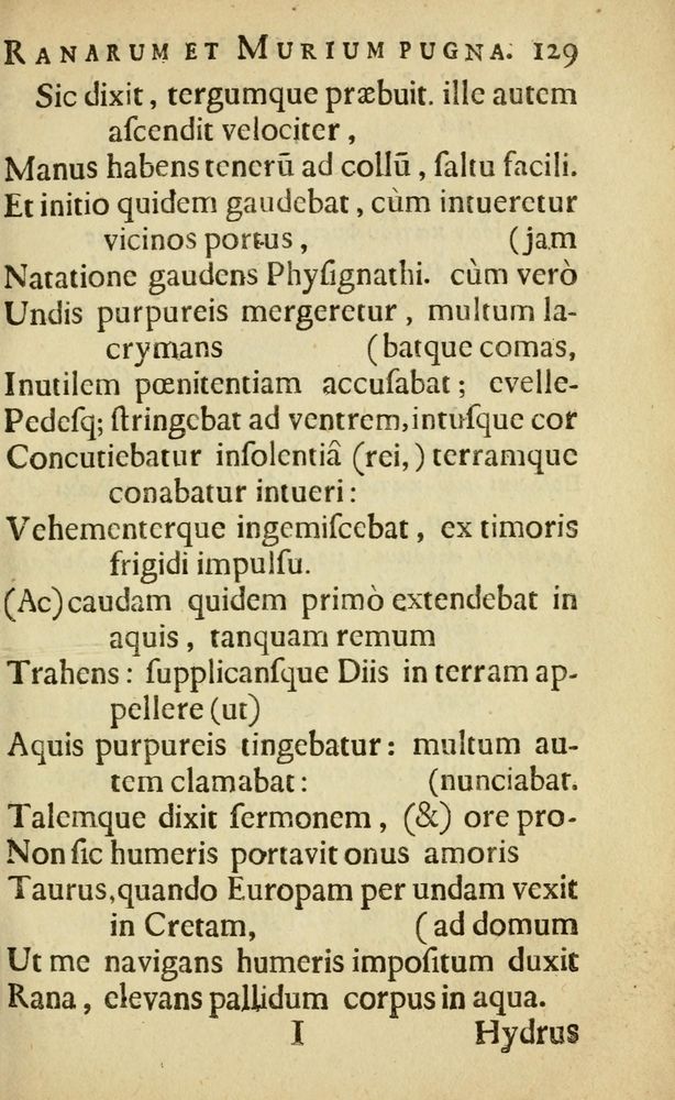 Scan 0133 of Fabulæ Æsopi Graecè & Latinè, nunc denuo selectæ