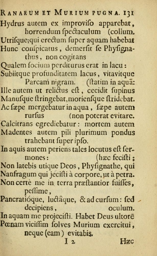 Scan 0135 of Fabulæ Æsopi Graecè & Latinè, nunc denuo selectæ