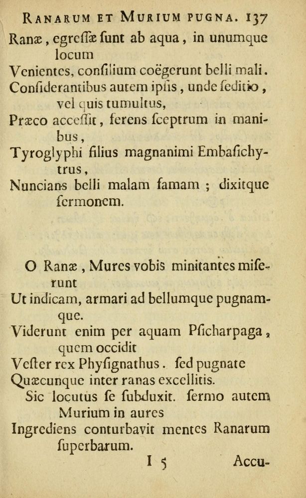 Scan 0141 of Fabulæ Æsopi Graecè & Latinè, nunc denuo selectæ