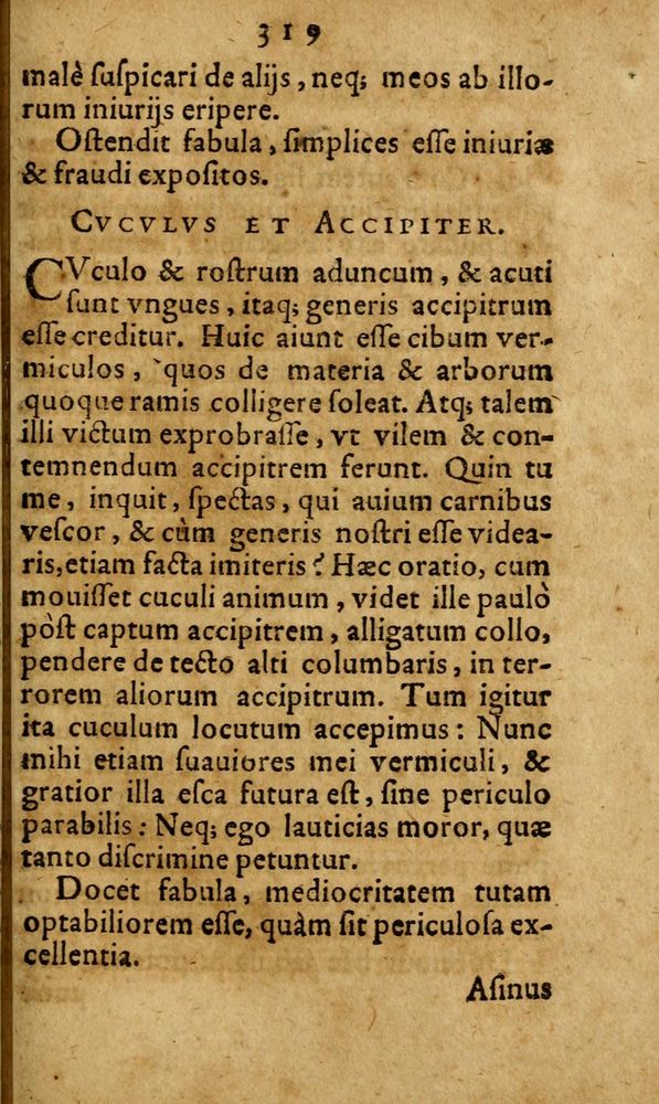 Scan 0343 of Fabulae c. Aesopicae