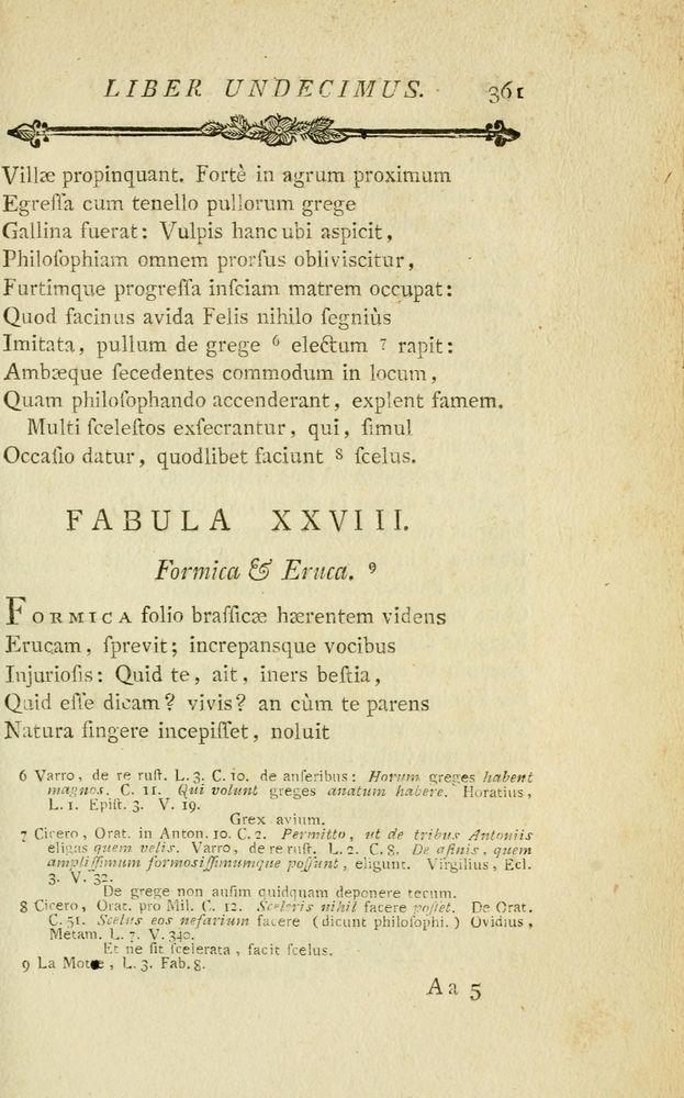 Scan 0085 of Fabulae Aesopiae curis posterioribus omnes fere, emendatae