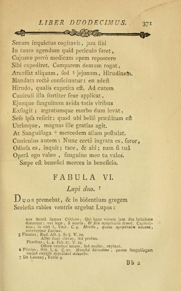 Scan 0095 of Fabulae Aesopiae curis posterioribus omnes fere, emendatae