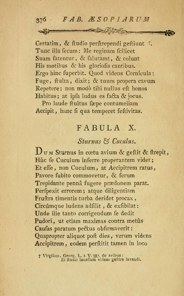 Scan 0100 of Fabulae Aesopiae curis posterioribus omnes fere, emendatae