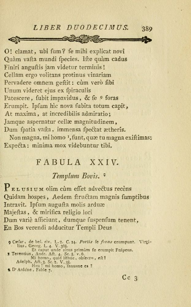 Scan 0115 of Fabulae Aesopiae curis posterioribus omnes fere, emendatae