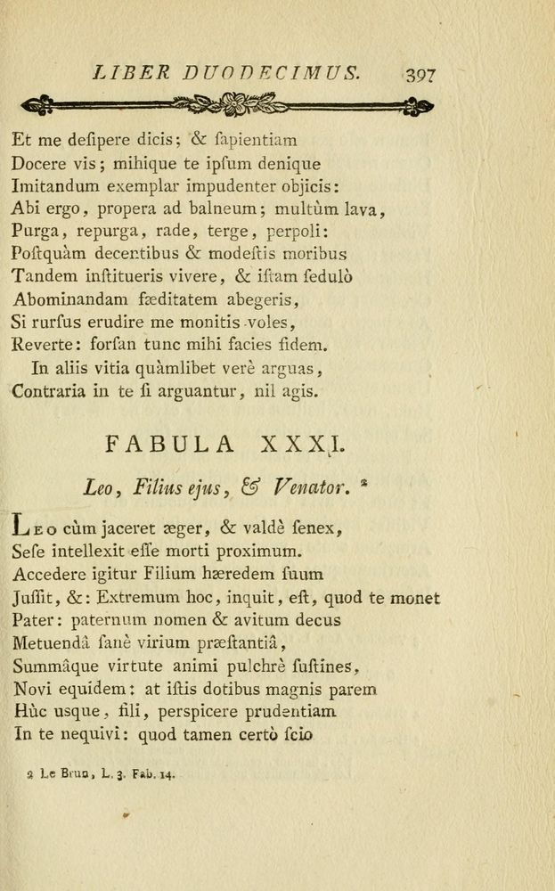 Scan 0123 of Fabulae Aesopiae curis posterioribus omnes fere, emendatae