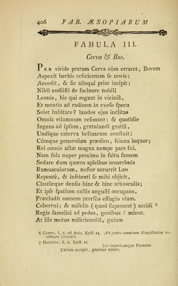 Scan 0134 of Fabulae Aesopiae curis posterioribus omnes fere, emendatae