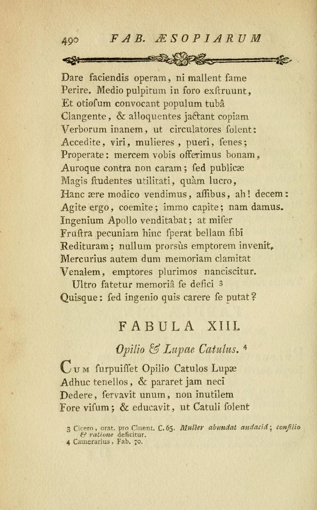 Scan 0220 of Fabulae Aesopiae curis posterioribus omnes fere, emendatae