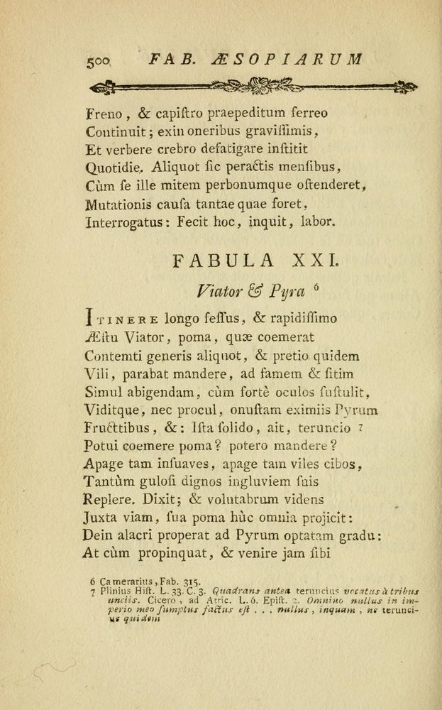 Scan 0230 of Fabulae Aesopiae curis posterioribus omnes fere, emendatae