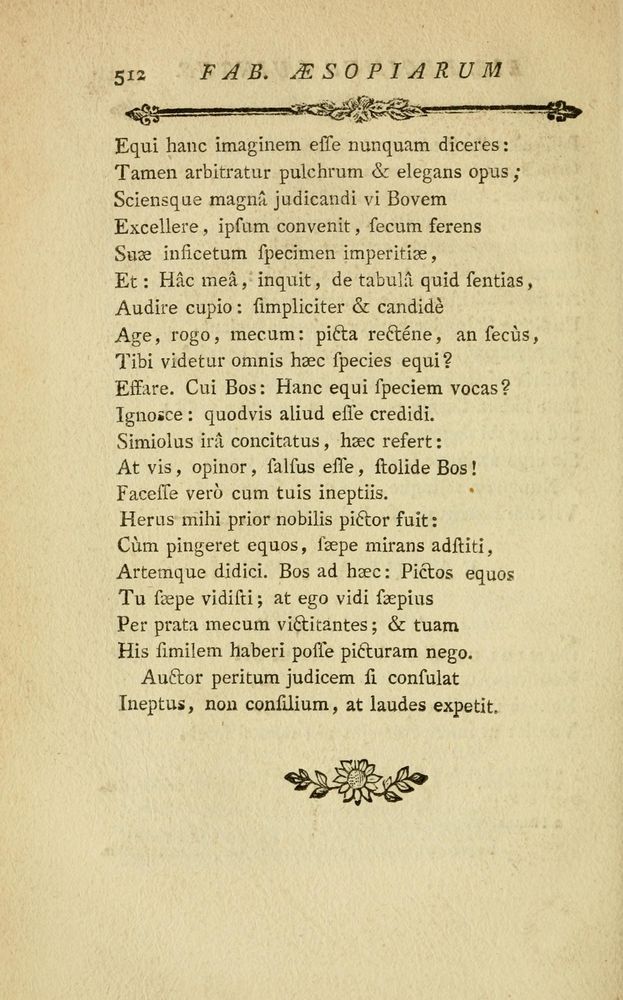 Scan 0244 of Fabulae Aesopiae curis posterioribus omnes fere, emendatae