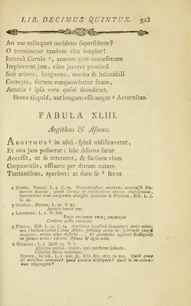 Scan 0255 of Fabulae Aesopiae curis posterioribus omnes fere, emendatae