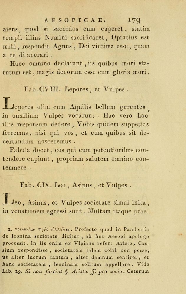 Scan 0225 of Fabvlae aesopicae qvales ante Planvdem ferebantvr ex vetvsto cod