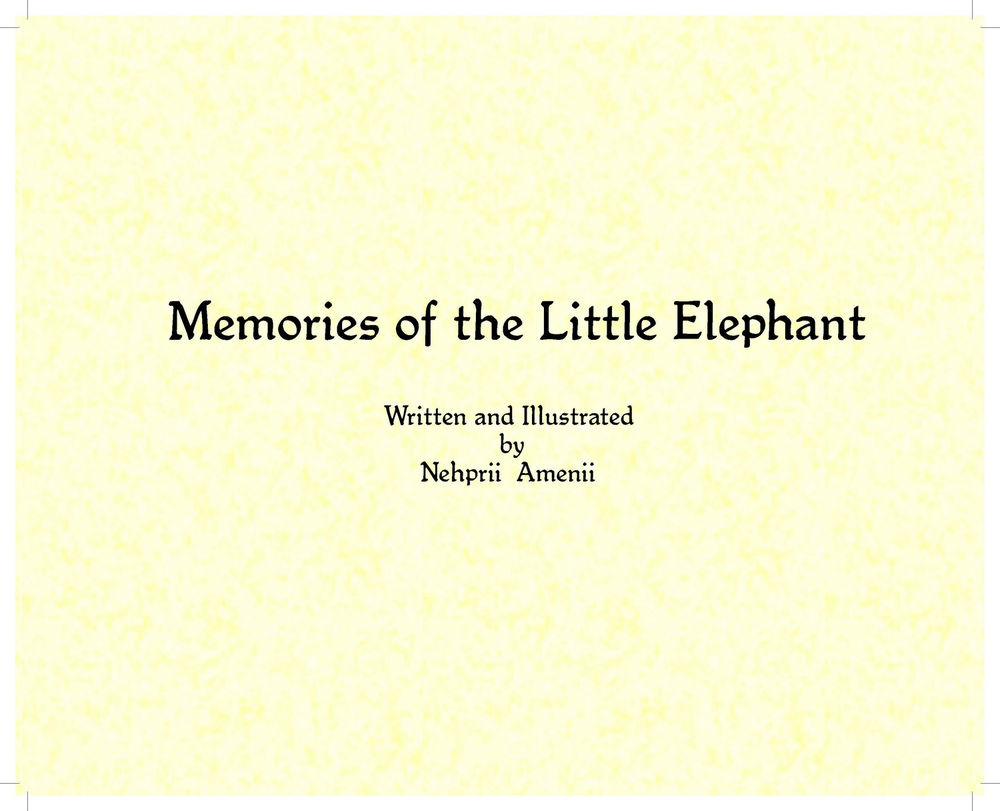 Scan 0003 of Memories of the Little Elephant