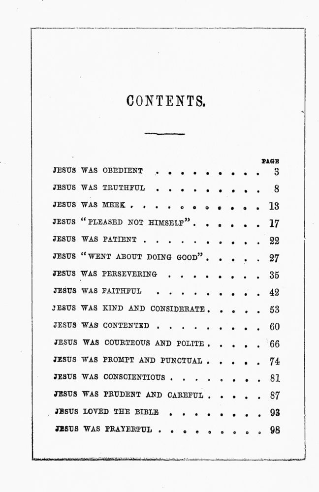 Scan 0006 of Sabbath talks about Jesus